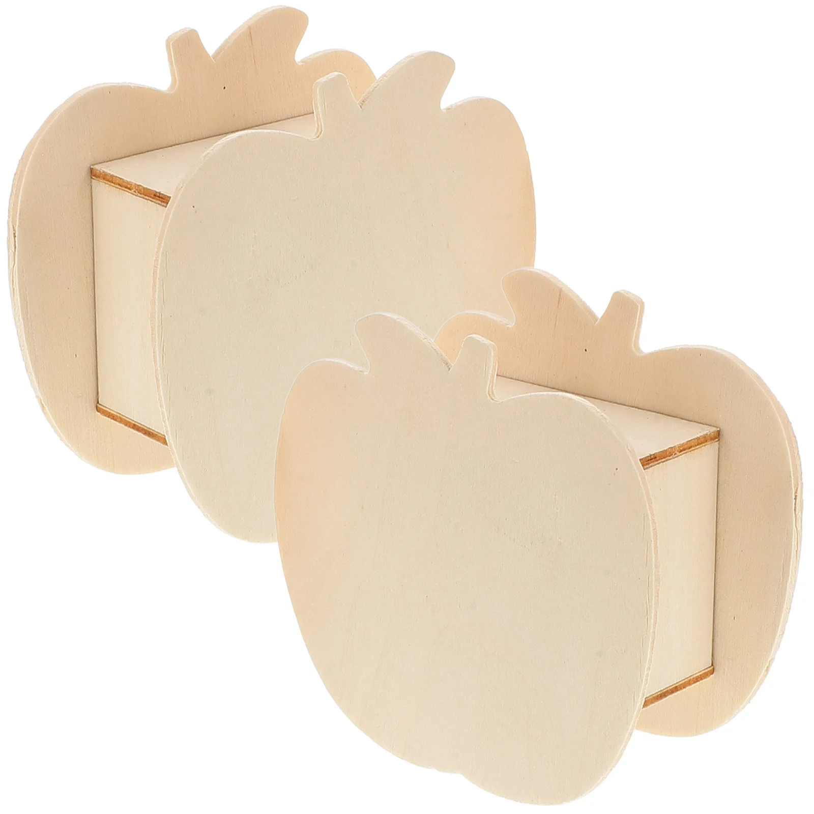 2個の木製貯金箱、子供用小銭入れ、透明な前面、DIY装飾、貯蓄習慣を身につけるための学習ツール、誕生日プレゼント