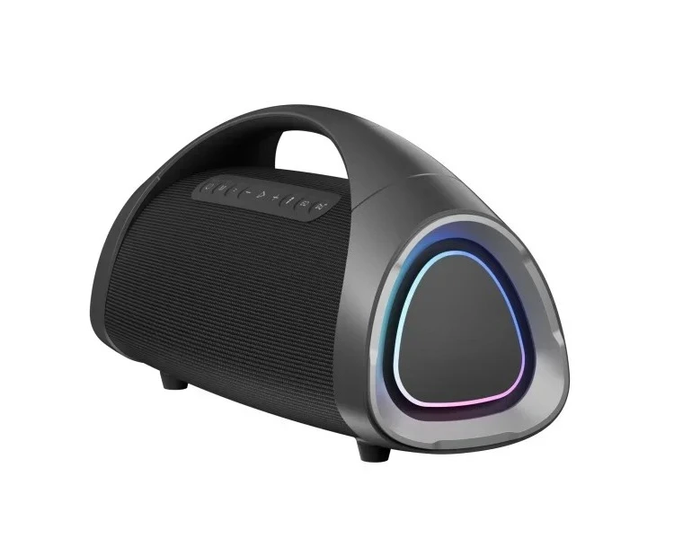 IPX6 320W BT Stereo Fabric Bass Woofer Speaker TWS Function Colorful LED Lights Waterproof Outdoor Speakers For Karaoke Player