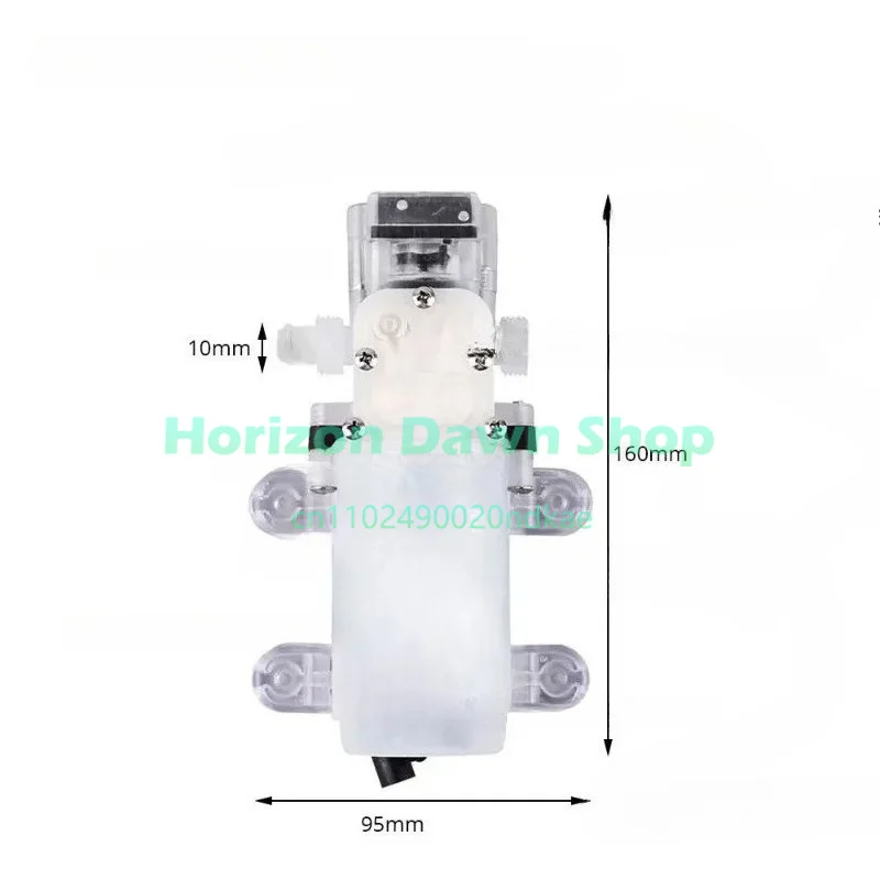 12V Electric Liquid Transfer Pump Set Brew Syphon Pump Intelligent Start-Stop for Wine Beverage Edible Oil Water Purifier Boost