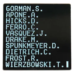Sulaco Marines Art Aliens Movie Colonial Marines Death Order Tote Bag Lapel Pin Metal Jacket Decoration Jewelry