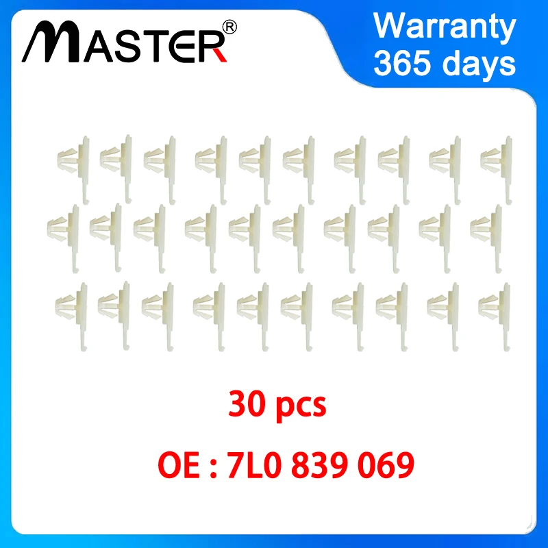 

Nylon Rocker Panel Moulding Clip 7L0839069 for VW Touareg 2005-2010 7L0 839 069