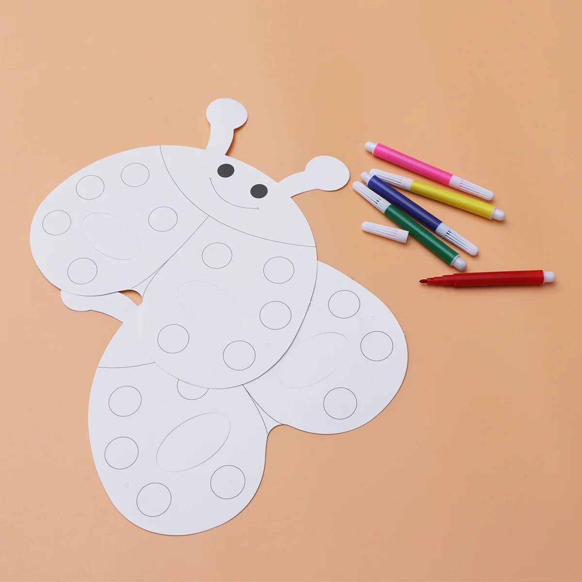 15 Pcs DIY Mask Party Paper Craft Animal Decorate Halloween White Child Costume for Kids