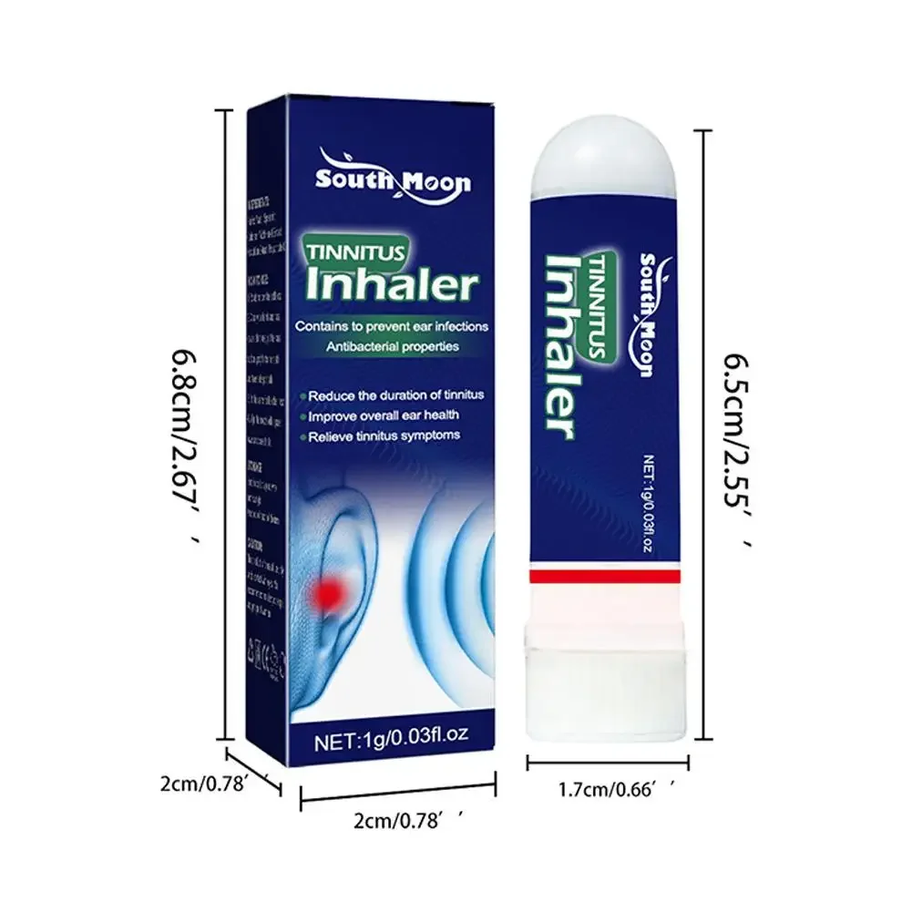 South Moon Ear Ringing Relief Treatment Inalador, aliviar a surdez, coceira na orelha, audição difícil, cuidados de saúde