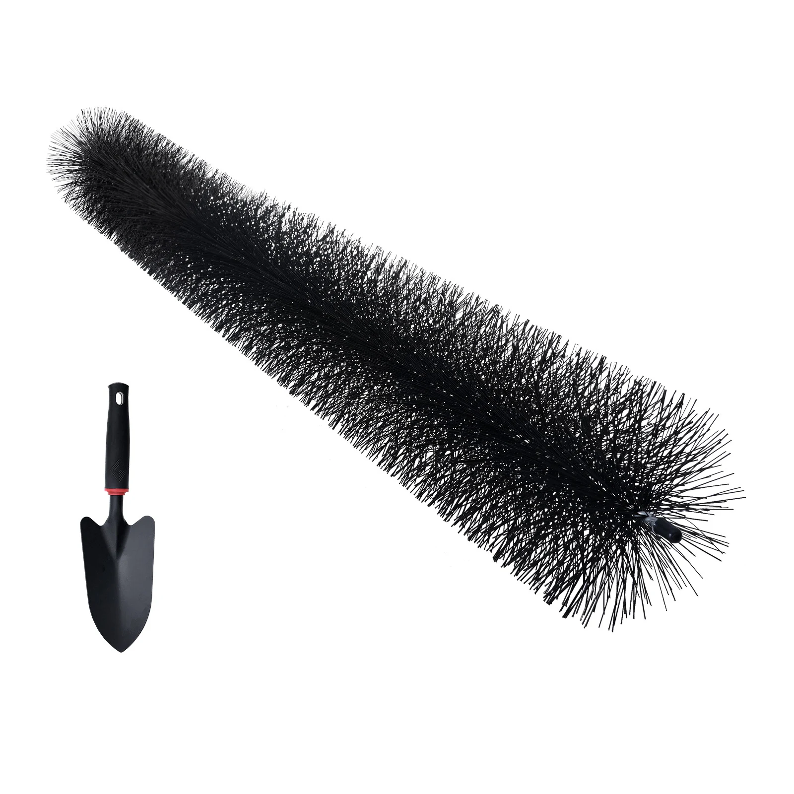 

Gutter Brush, 60 Feet Total Length, 4.33-Inch Diameter Cleaning Tool, Ground-Level Leaf Guard for 5-Inch Gutters, Removes Roof L