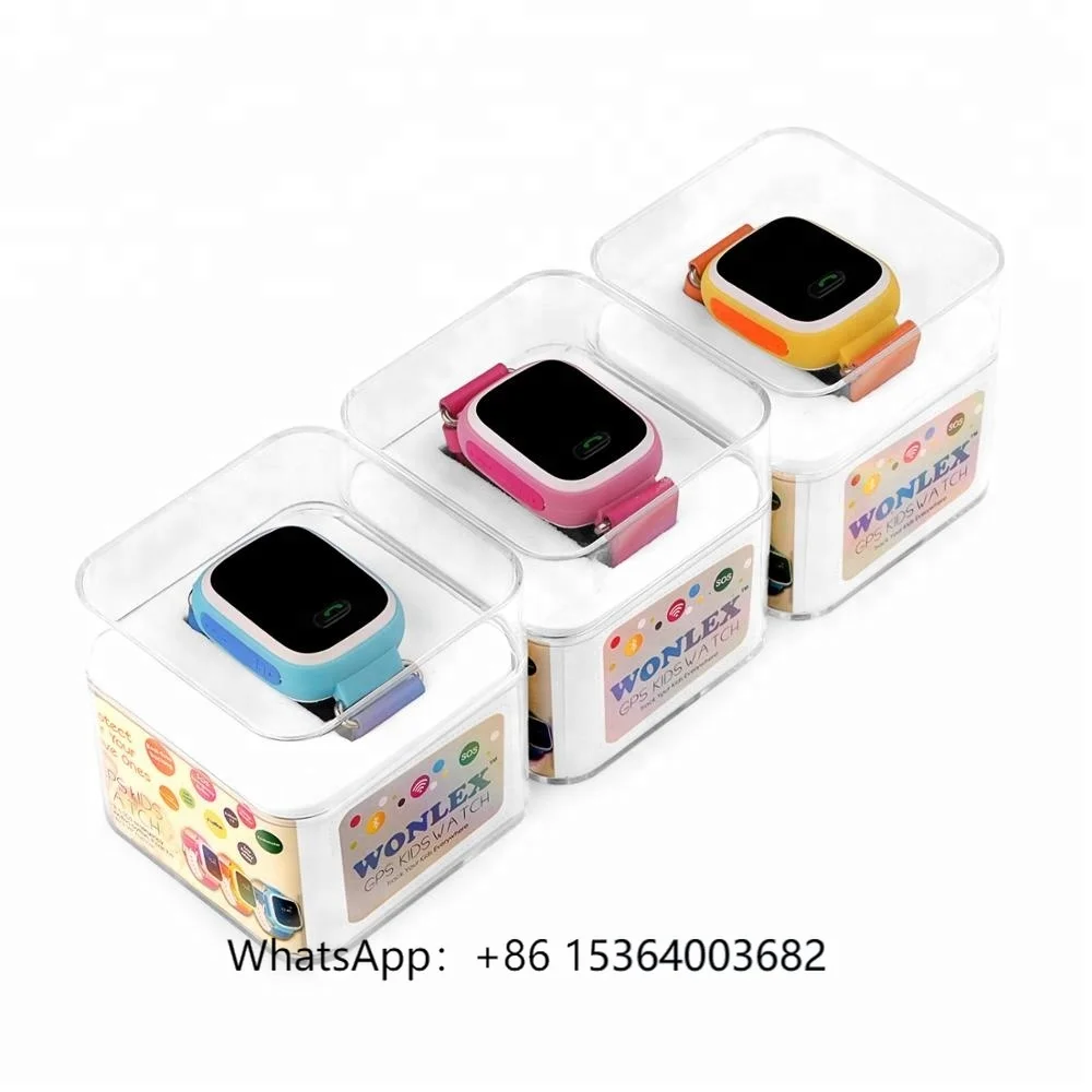 

TJXL-Wonlex Exclusive GW900 Child GPS Tracker Watch Kids With SOS Panic Button, GPS+LBS, Android/IOS App and Long Standby