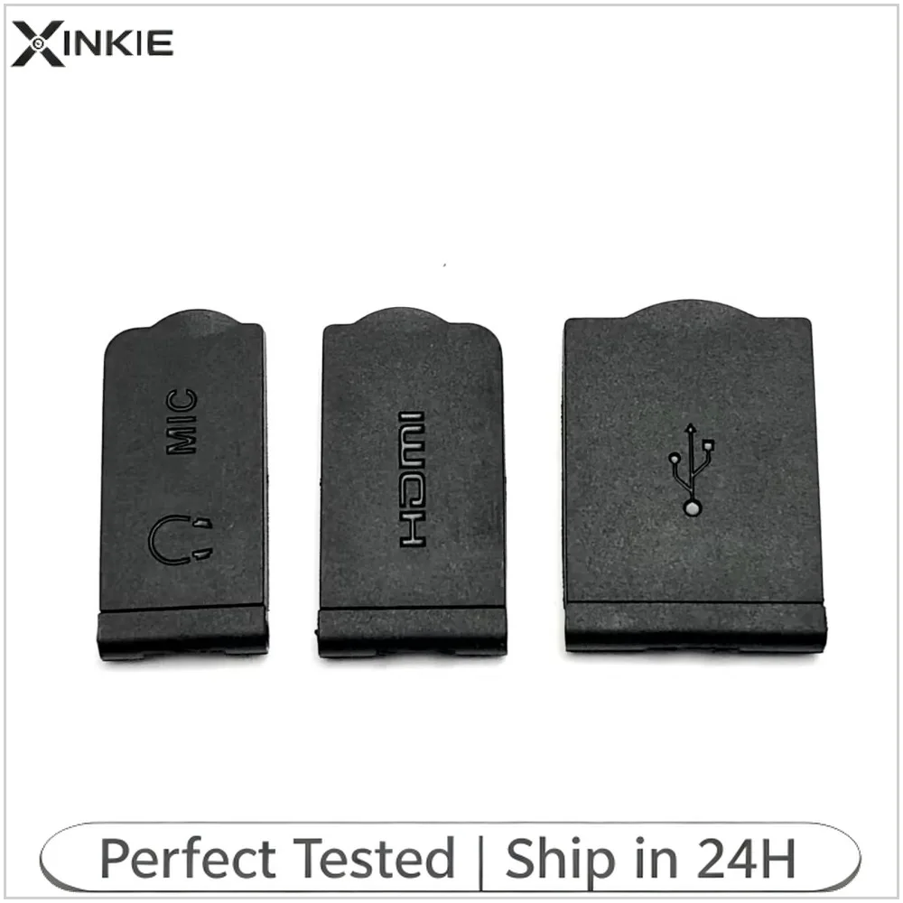 NEW USB Rubber Lid Door HDMI-compatible MIC Cap Interface Cover For Nikon D800 D810 D850 Camera Repair Part
