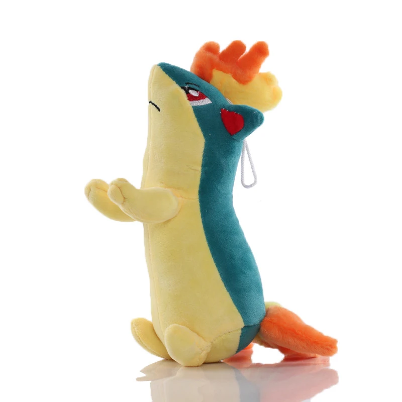 Pokemon Cyndaqui Plush Toys Quilava Stuffed Dolls Typhlosion Peluche Hobbies Collection Pokemon Gifts Xmas Birthday Gifts