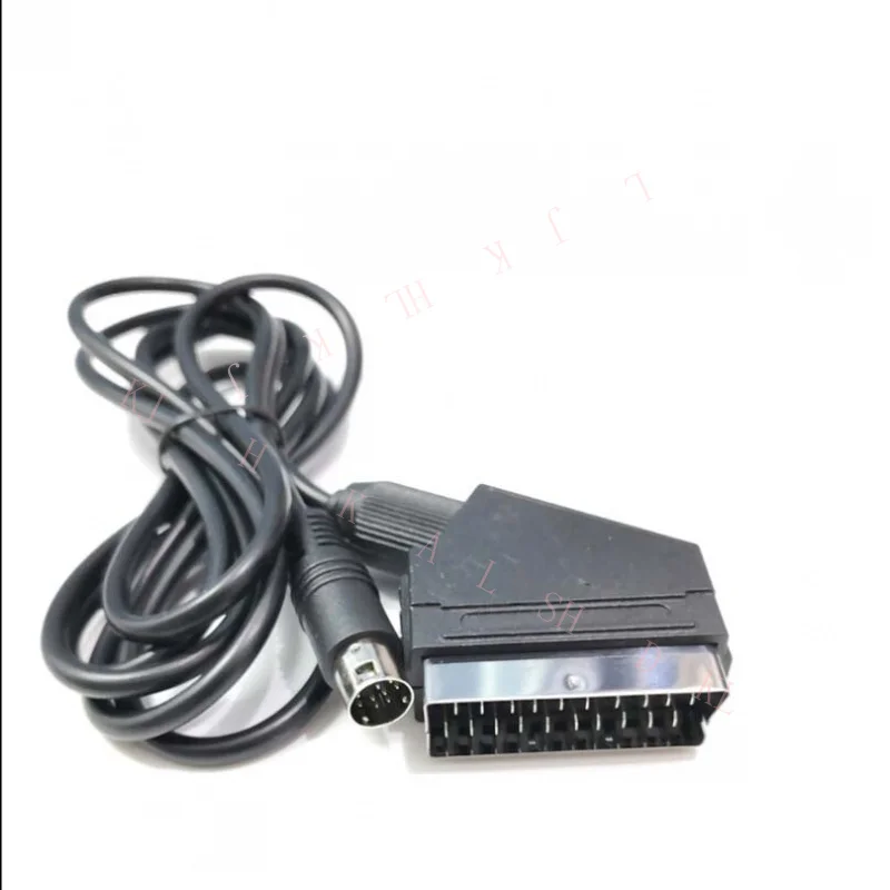 NN Replacement 1.8m RGB Scart Lead Cable for Sega-Mega Drive 2 - Genesis 9-pin