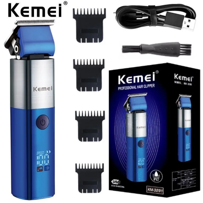 

Kemei Professional Hair Clipper Hair Trimmer For Men Beard Trimer Electr Razor Hair Cutting Machine Haircut Electr Shaver