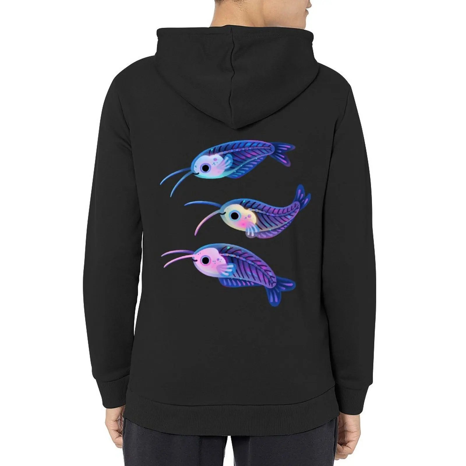 

Glass catfish Hoodie fashion men autumn new products mens clothes blouse new in hoodies & sweat-shirt