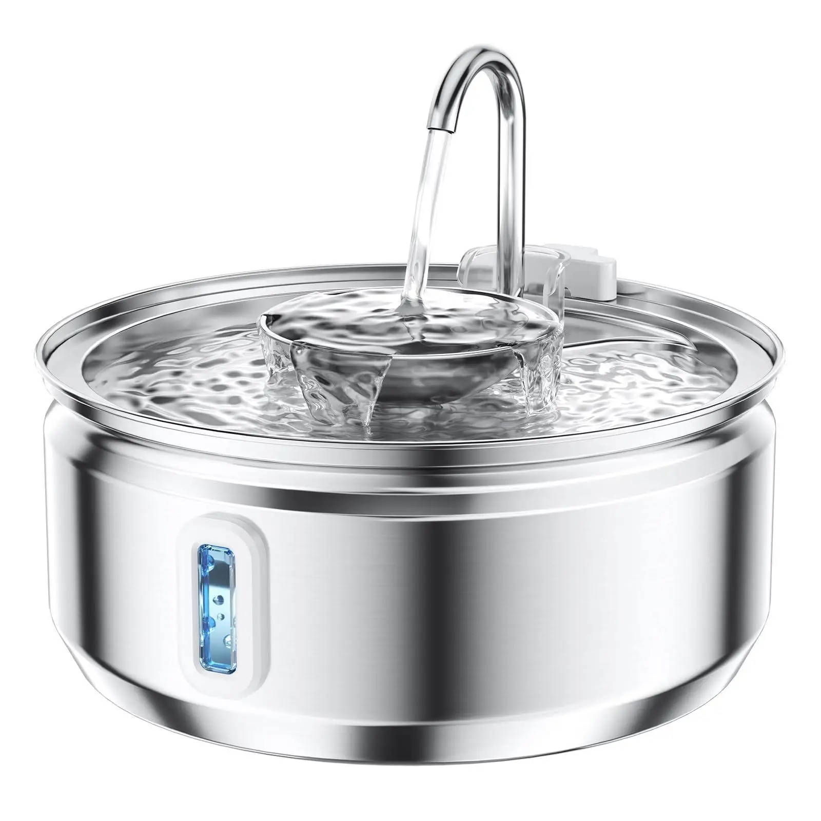 

Wholesale Price Pet Water Dispenser Stainless Steel Pet Water Fountain for Cats Drinking Automatic Cat Water Bowl Dispenser