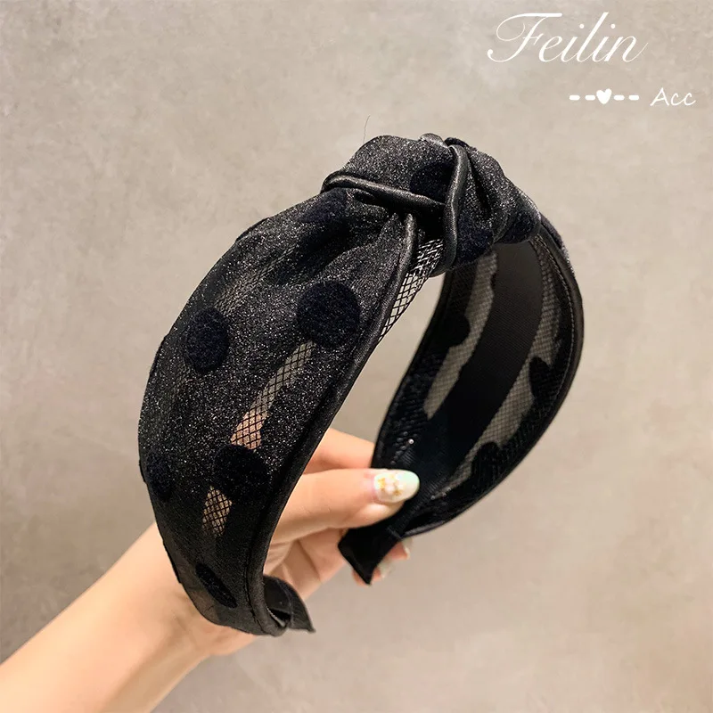 

Hairpin headband 2025 Internet celebrity new summer high-end women's face wash headband headband pressure hair headgear、