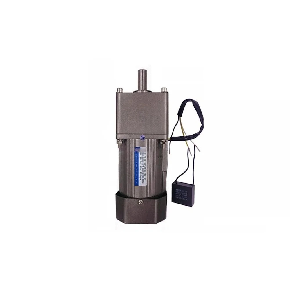 

300W 220V AC gear motor, reversible, fixed speed type + capacitor
