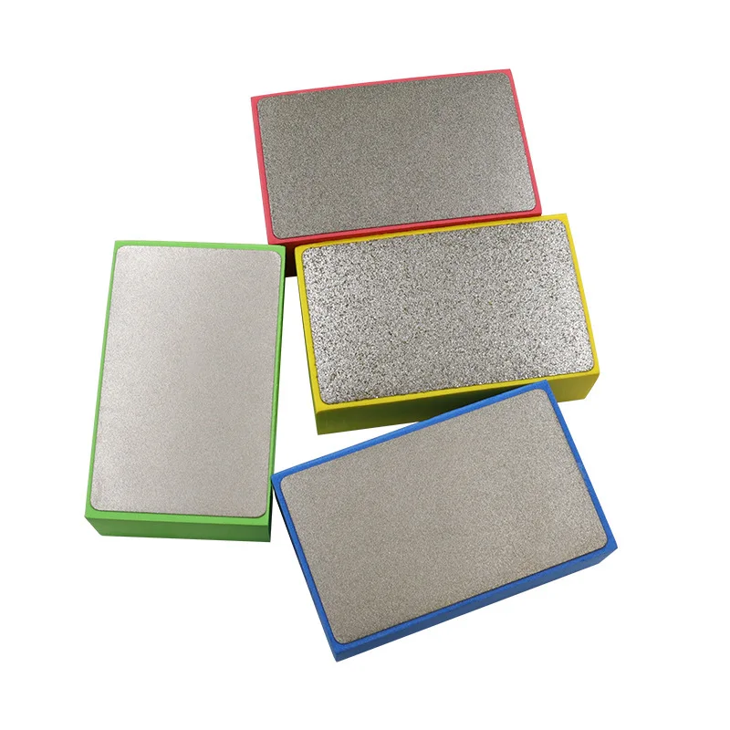 Full sand 90 * 55mm diamond hand wipe grinding piece, trimming artifact, glass stone polished and deburred