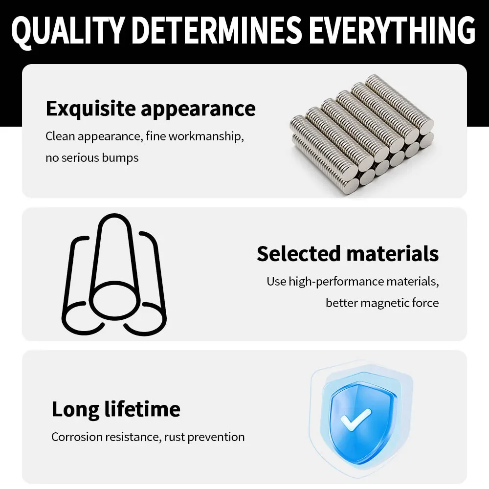 10x2mm Powerful Neodymium Magnet  N35 NdfeB Permanent Magnetic imanes Round Super Strong Fridge Magnets DIY