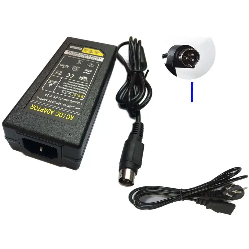 

24v2a/1.8a printer power supply, three-pin for 80mm thermal printer