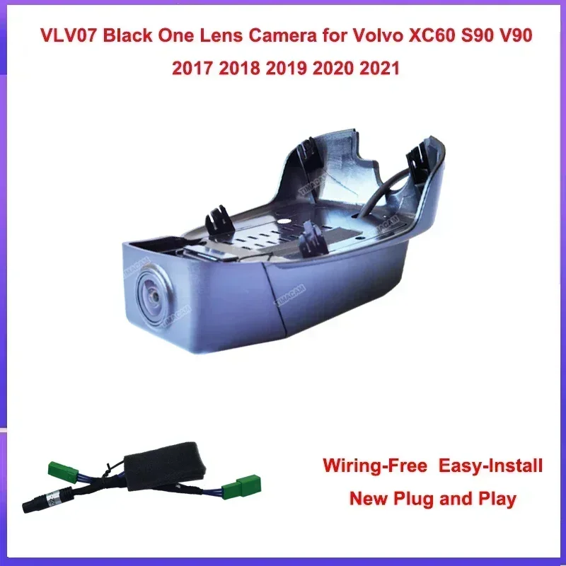 

Автомобильный видеорегистратор Plug and Play с Wi-Fi 1080P для Volvo XC60 XC70 XC90 XC40 V40 V60 V90 S60 S80 S80L S90 C40 2022 2023 2024 2025