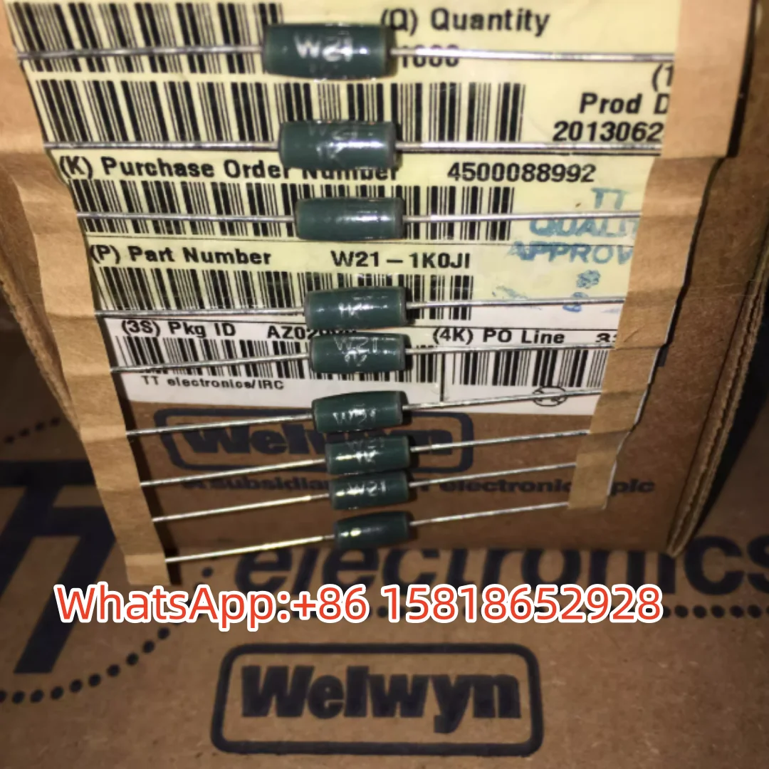 10pcs 1K 3W Welwyn W21 3W 1000 Euro 5% British Brand Ceramic Resistor