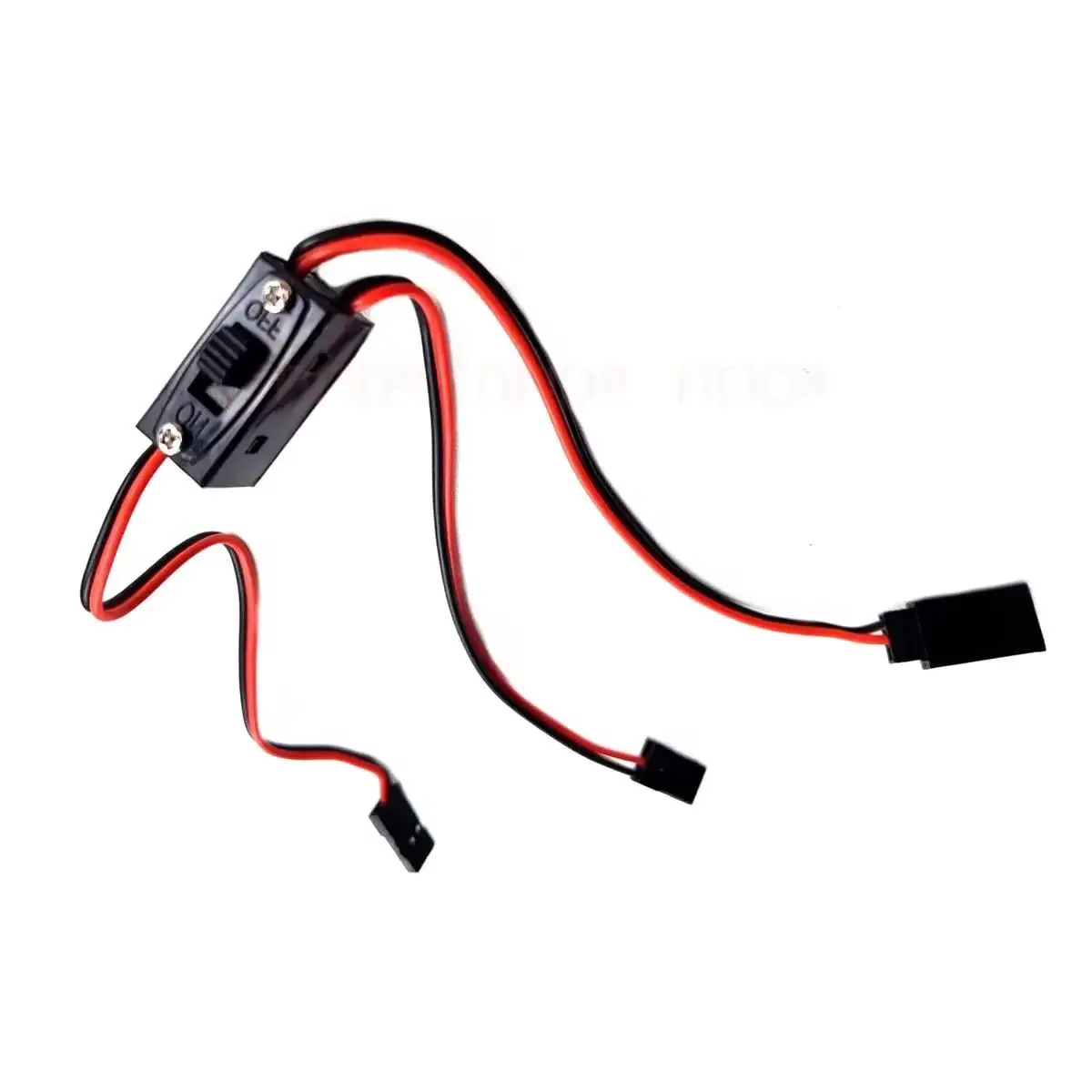 

1pc Control Receiver Power Switch Three Interfaces RC Switch Receiver Battery On/Off With JR Lead Connectors And Charge Lead