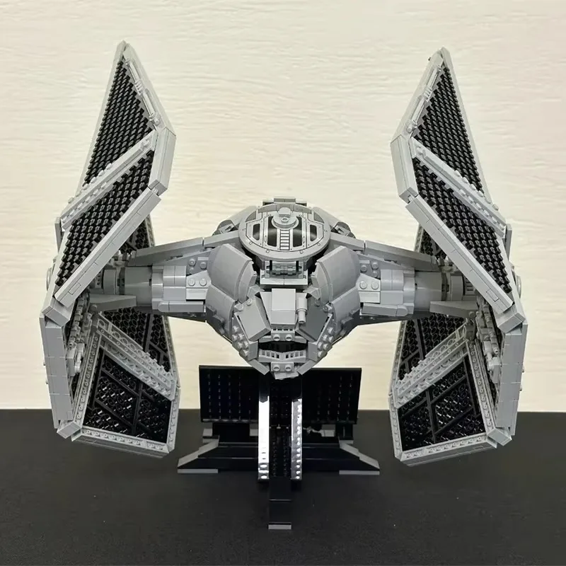 TIE Interceptor 1931 STKS Ruimteschip Model 75382 Building Collectible Pilot Minifiguren Creatieve Bouwen Display Starfighter Kits