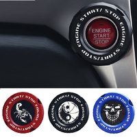 Car Engine start Button Cover Car Interior Decor Engine Ignition Start Switch Protective Cover Motorcycle Start Ring