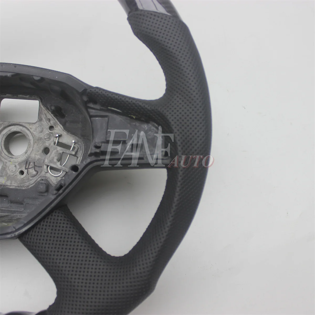 Replacement Real Carbon Fiber Steering Wheel with Leather for Skoda Octavia 2006-2020