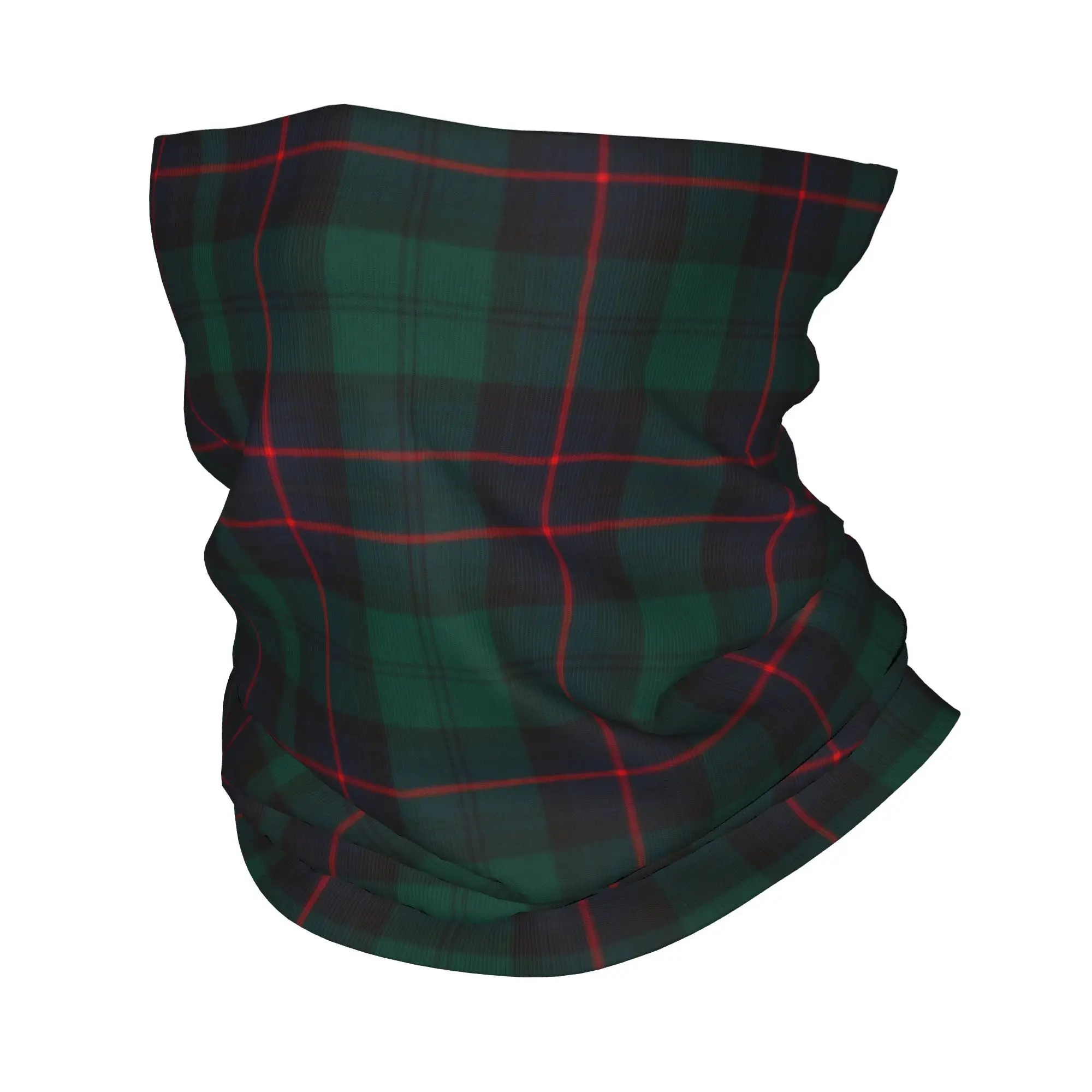 Custom Modern Tartan Plaid Bandana Neck Gaiter Windproof Face Scarf Cover Men Women Gingham Geometric Headband Tube Balaclava