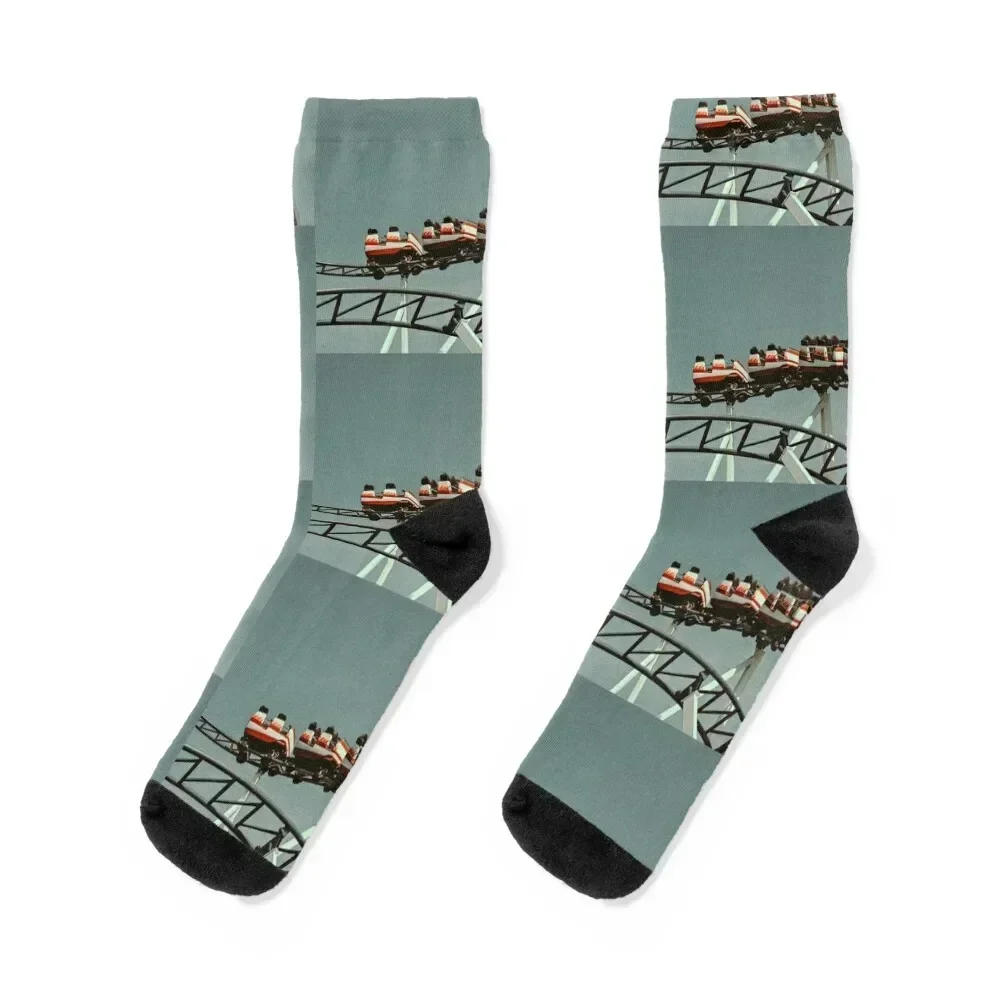 

Roller coaster Socks christmas gift new in's loose new year Socks Men Women's