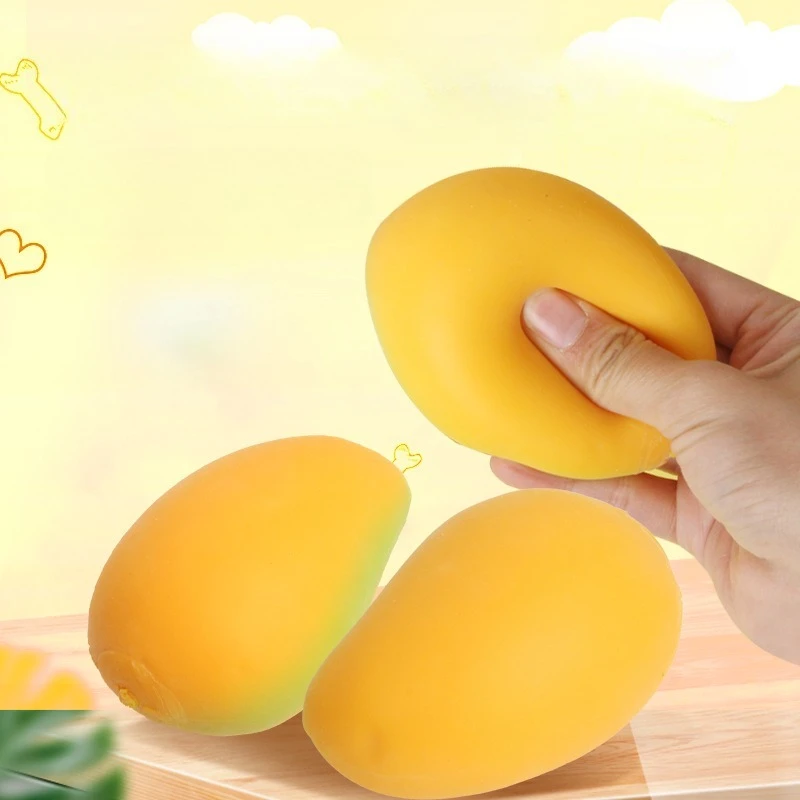 

1 шт., игрушки с имитацией манго, новые креативные игрушки для снятия стресса, подарок для мальчиков и девочек, мягкая и удобная игрушка-непоседа