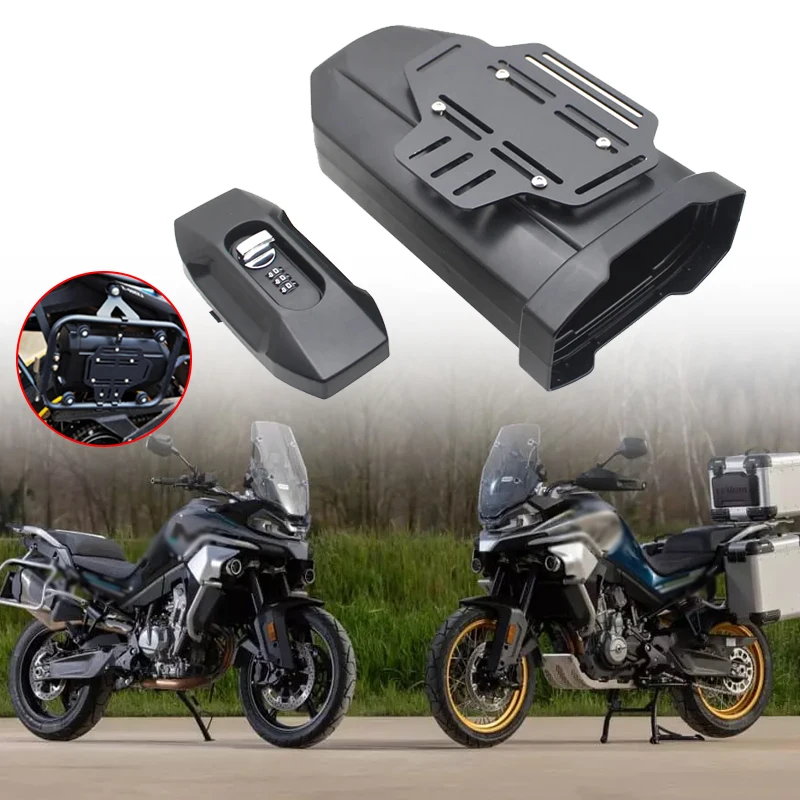 

2024 NEW Plastic Decorative 3.8 Liters Tool Box For CFMOTO MT800 800MT 650MT 800 650 MT Motorcycle Parts