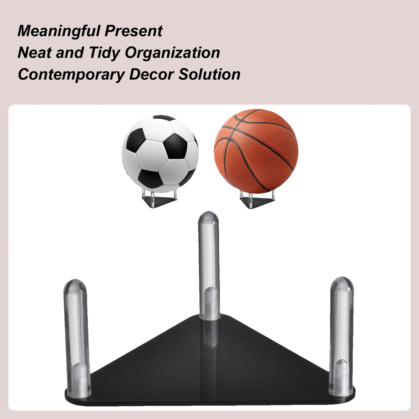 Basketball Halter Acryl Ball Halter Basketball Display-ständer Für Fußball Volleyball Sport Tisch Home Gym Schlafzimmer Lagerung