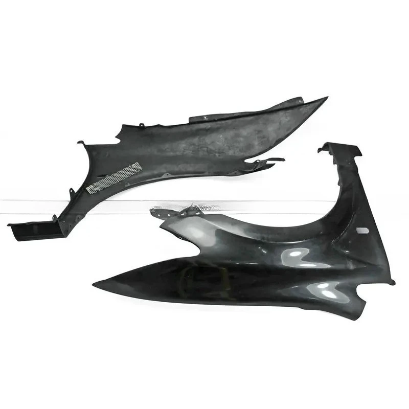 

SAAR Compatible with Honda 8th Gen Civic FD2 JS RACING Carbon Fiber Front Fender Replacement Modification