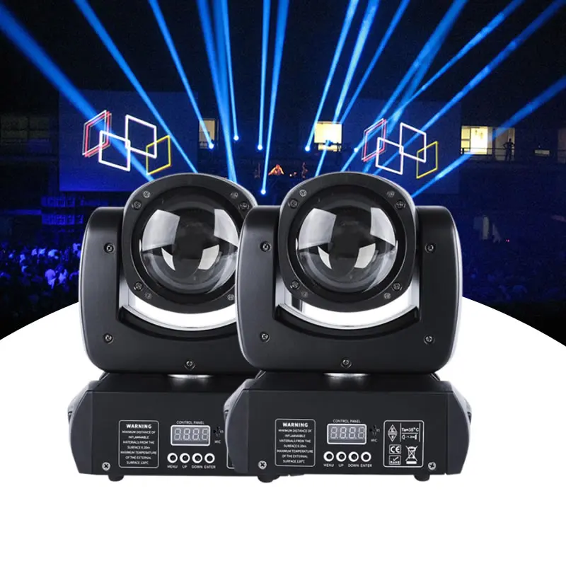 2PCS 4PCS Mini Led Moving Light Beam+Spot+18 120W DMX512 Controller DJ Disco Stage Lighting for Party Concert Bar Show Lights