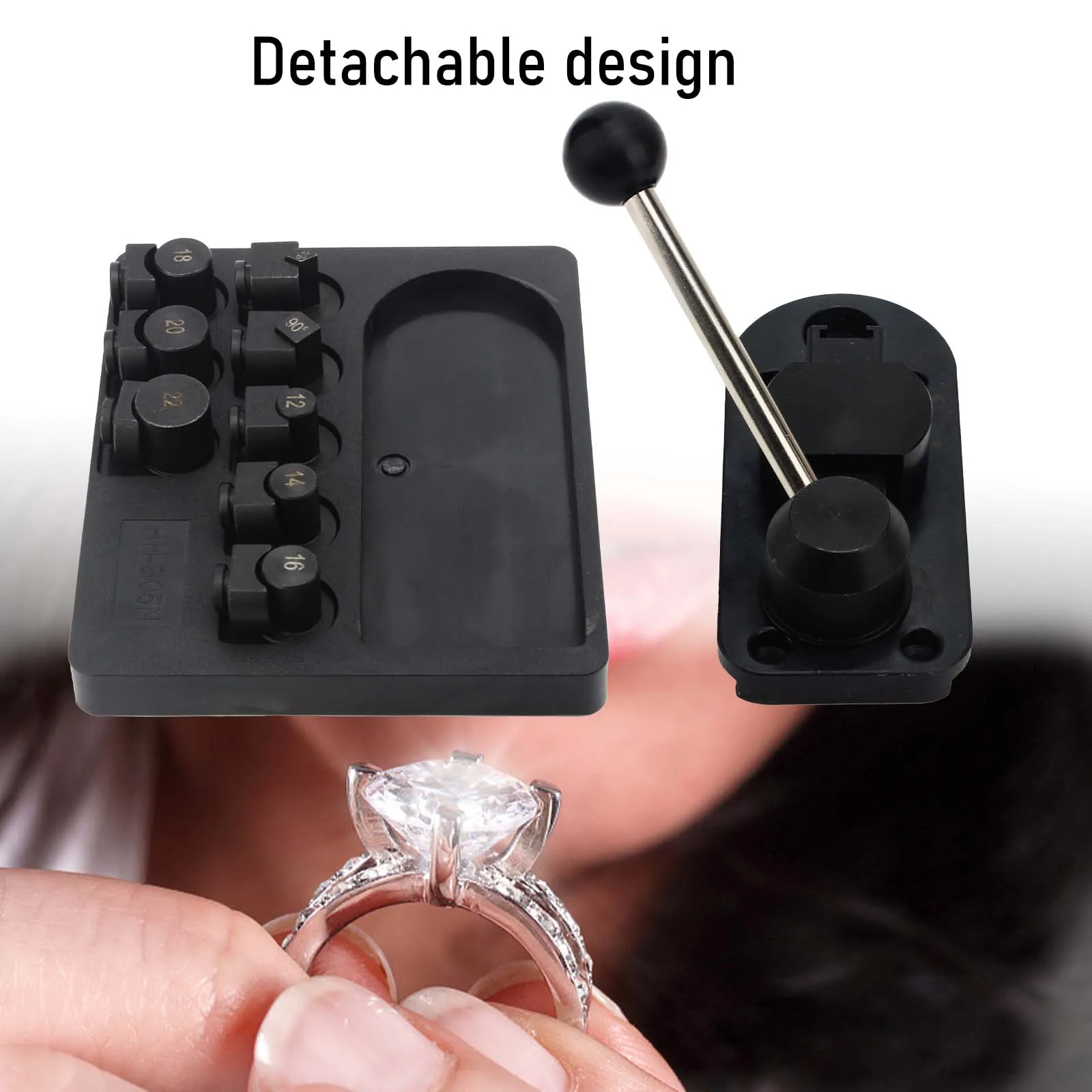 Manual Jewelry Ring Bender Machine for Gold Silver Copper Multi-Functional Rolling Tool Set Rings Maker Tools With Accessories