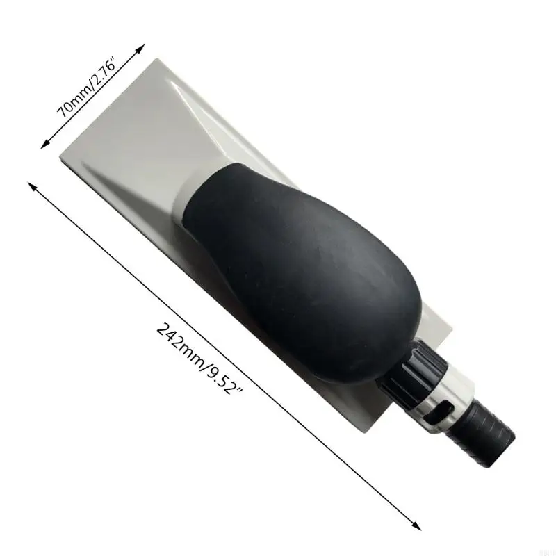 M6CF Plastic Sanding Block Dustless Dust Dry Grinder Hand Push Plate Professiona