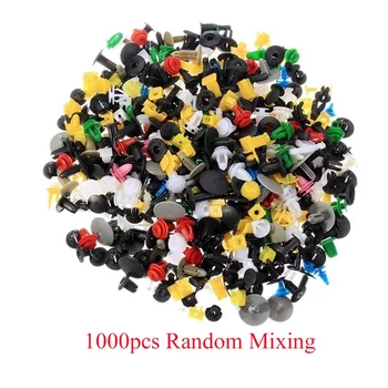 200/500/1000pcs 30 kinds Universal Mixed Auto Fastener Car Bumper Clips Retainer Car Fastener Rivet Door Panel Lining For All Car