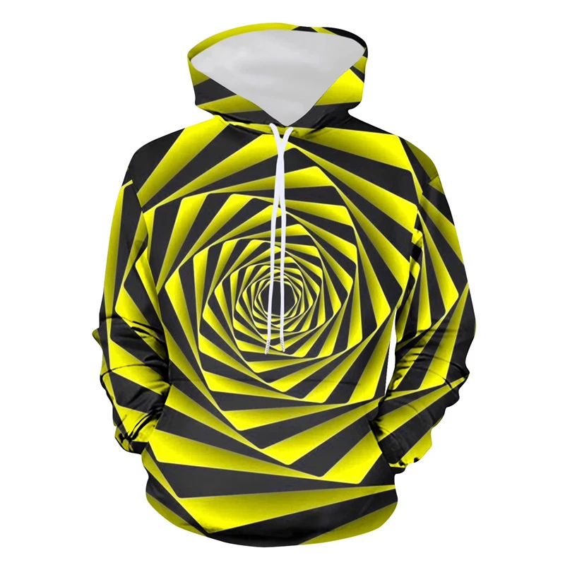 

Men's Multi Color Geometric Graphic 3D Printed Hoodie Fashion Casual Oversized Drawstring Sweatshirt Streetwear Pullover
