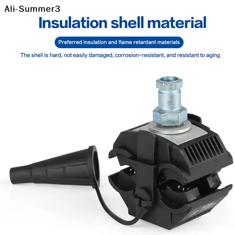 16-95 mm 2 linea principale senza peeling connettore perforante cavo 1KV bassa tensione infrangibile tipo T Main1.5-35 clip per cavi foratura