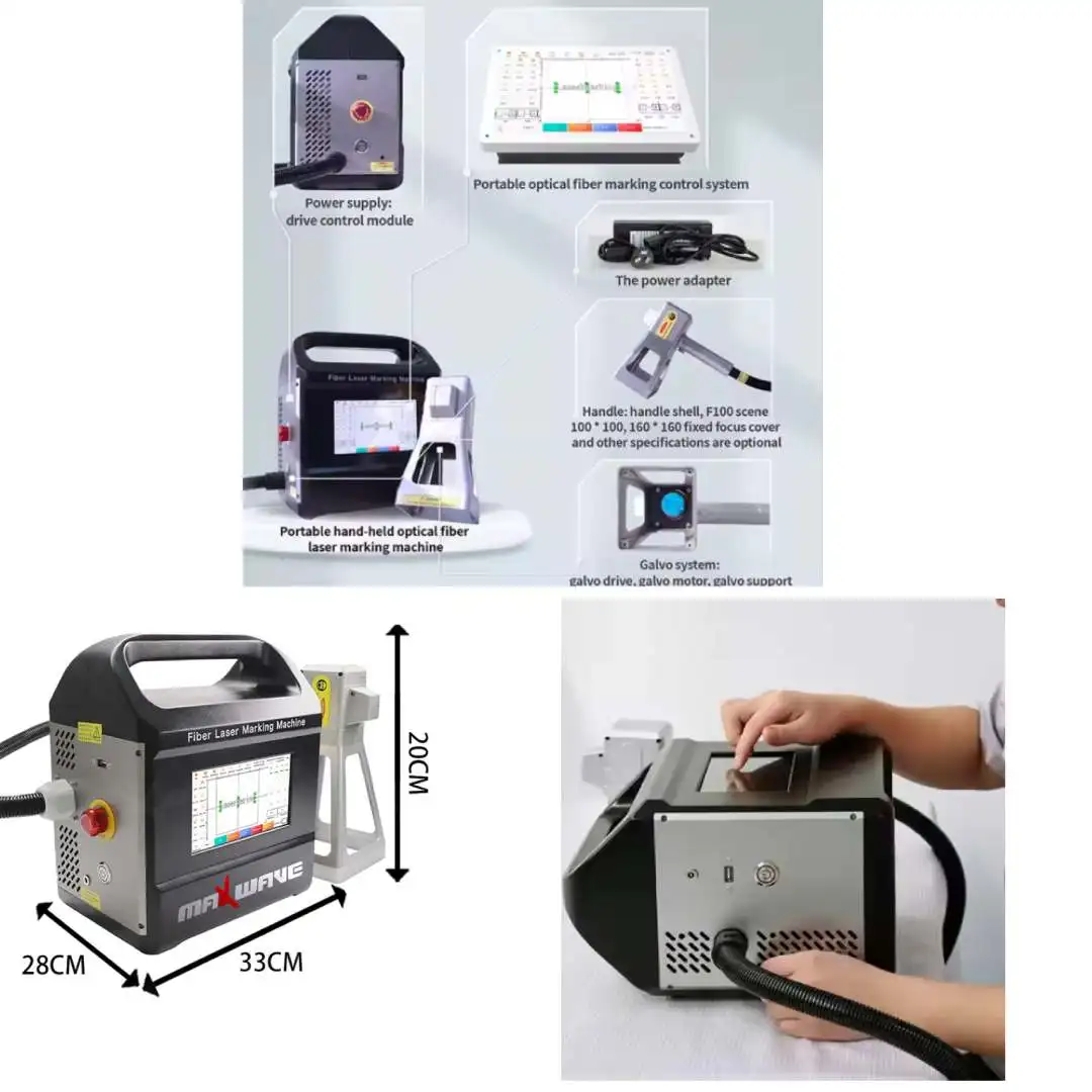 

50W Laser Engraving Machine for Metal, Wood, Custom Logo Marking, Maxwave with Joystick Control, Fast Shipping