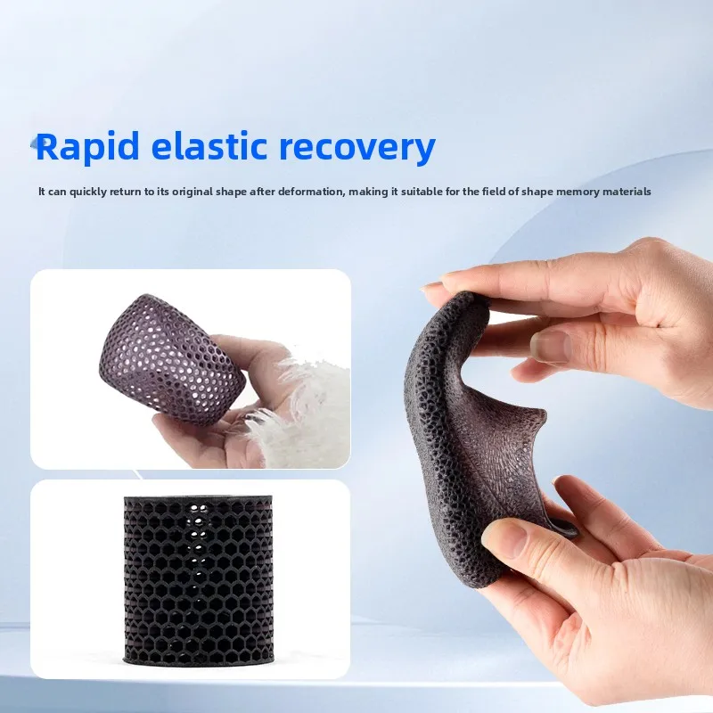 1kg Shore 55A Flexible UV Photosensitive Resin Scratch Resistant Elastic LCD 3D Printing Liquid for Functional Engineering Parts