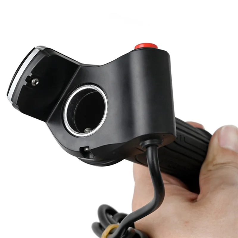

Universal Electric Bike Throttle With LCD Display Handle Throttle For 36V Twist Throttle Scooter E-Bike Parts