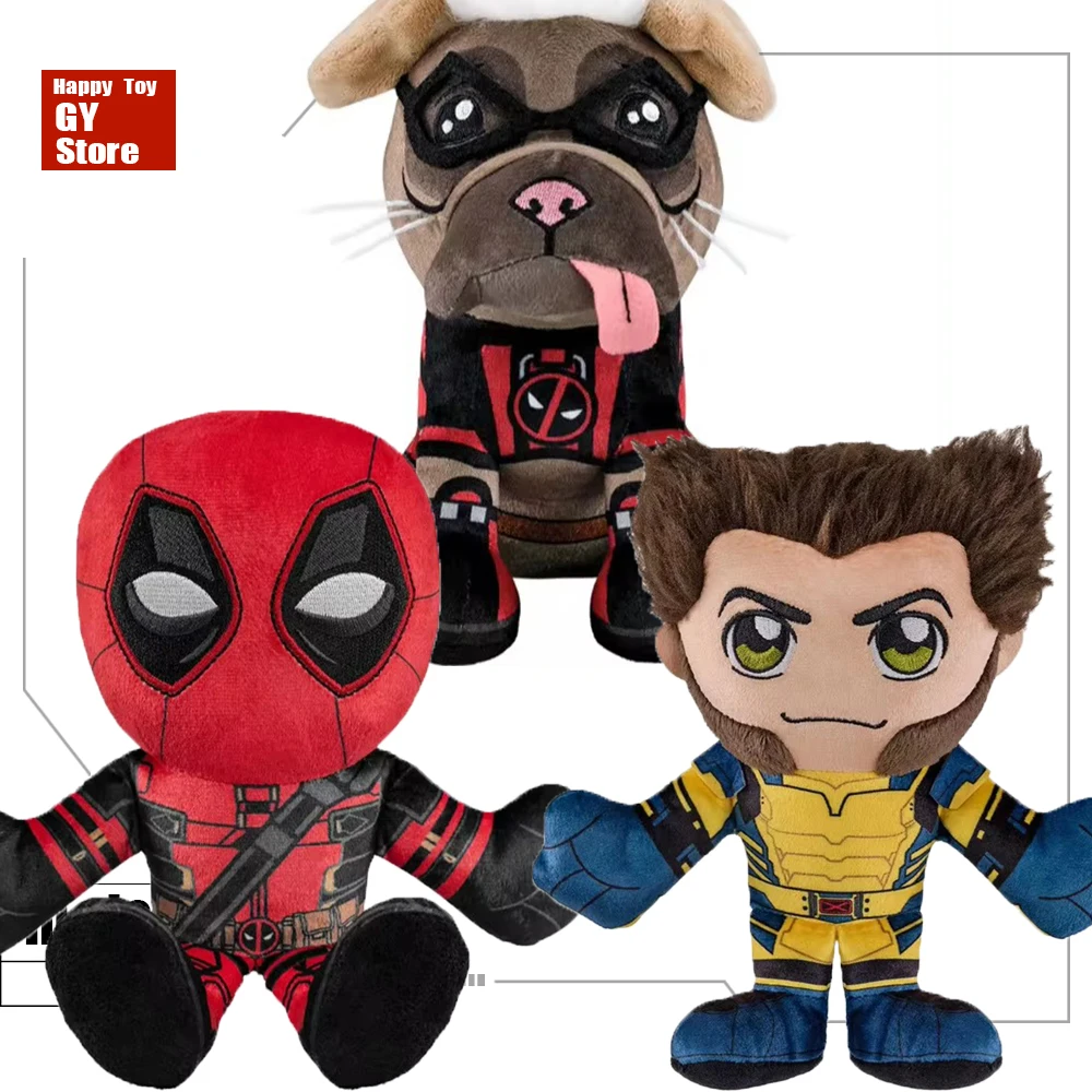 

Deadpool And Wolverine Movie Deadpool 3 Aniem Figure Doll Cartoon Plush Toys Ornaments Children Stuffed Dolls Anime Periphery