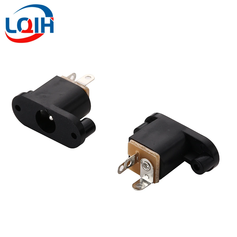 

10Pcs DC-018 5.5x2.1mm DC Power Female Socket Supply Connector 5.5*2.1mm 3 Pin Panel Mount Jack Plug Adapter Connectors