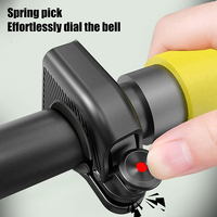 Powerful Aluminum Alloy Bicycle Bell - High Decibel, 1PC Mountain and Road Bike Handlebar Accessory