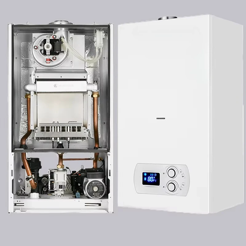 

Gas Heater 24Kw Wall Mounted Intelligent Remote Control Gas Boiler with Free Boiler & Parts