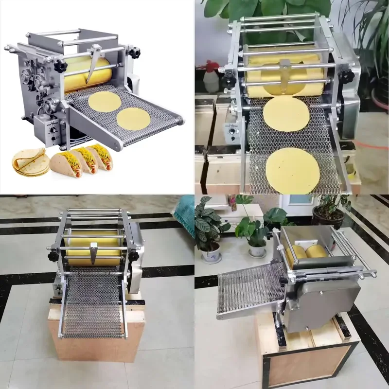 for Corn Large Compact Household Wheat Flour Electric Small Commercial Cornbread Machine Automatic Mexican Restaurant