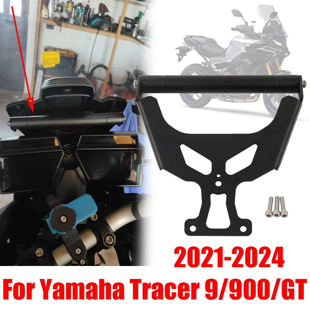 For Yamaha Tracer 9 GT 900 GT 9GT 900GT Tracer9 2021 - 2024 Accessories Phone Holder Stand Support GPS Navigation Mount Bracket