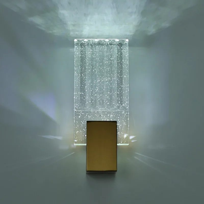

Modern Simple and Luxurious Crystal Wall Lamp Living Room Background Wall Staircase Nordic Bedroom Bedside Wall Lamp