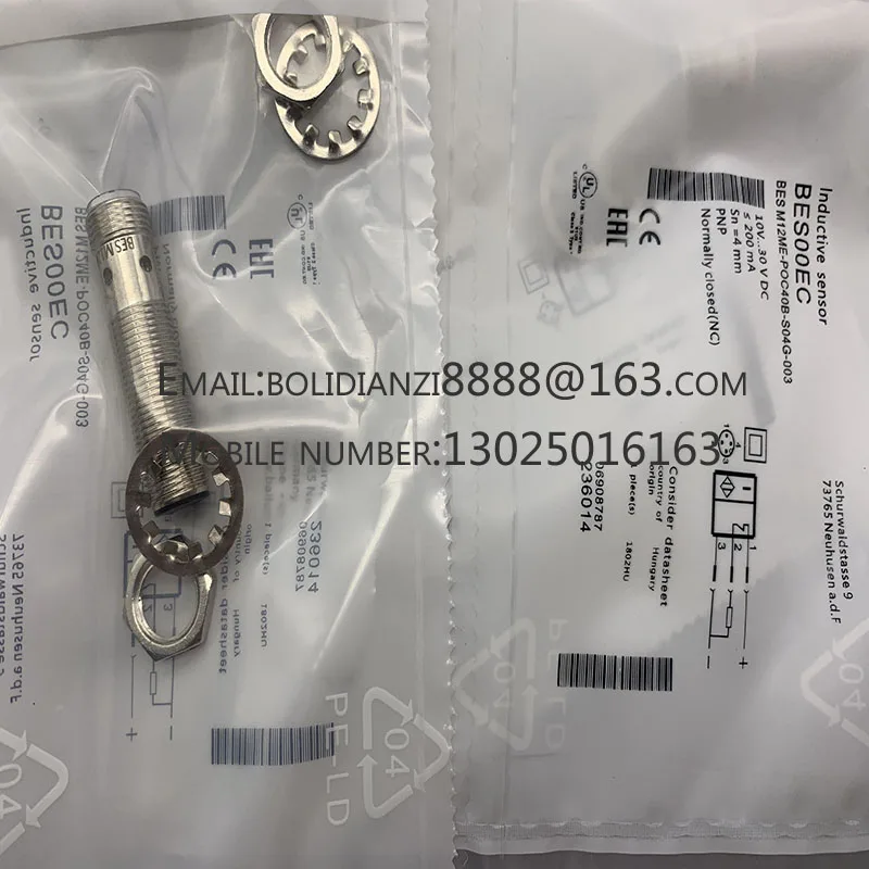 Sensor de interruptor de proximidad BES M12ME-POC40B/PSC20B-S04G-003, nuevo