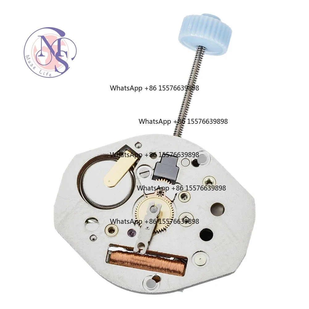 ZOCI-FOR Quartz Watch Movement With Stem, 2.5mm Thickness Watch Repair Replacement Accessories